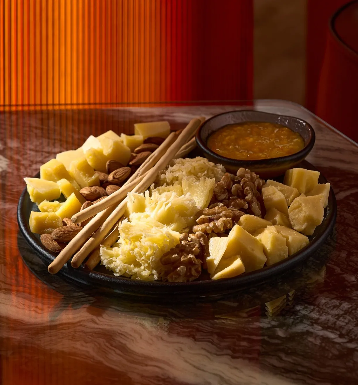 Cheese Plate with Accompaniments