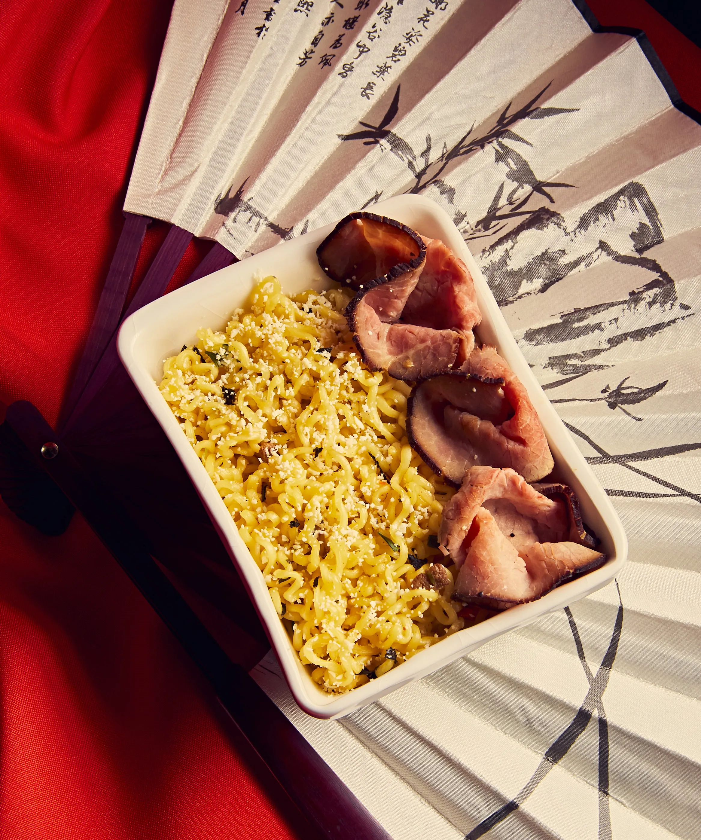 Doshirak with roast beef