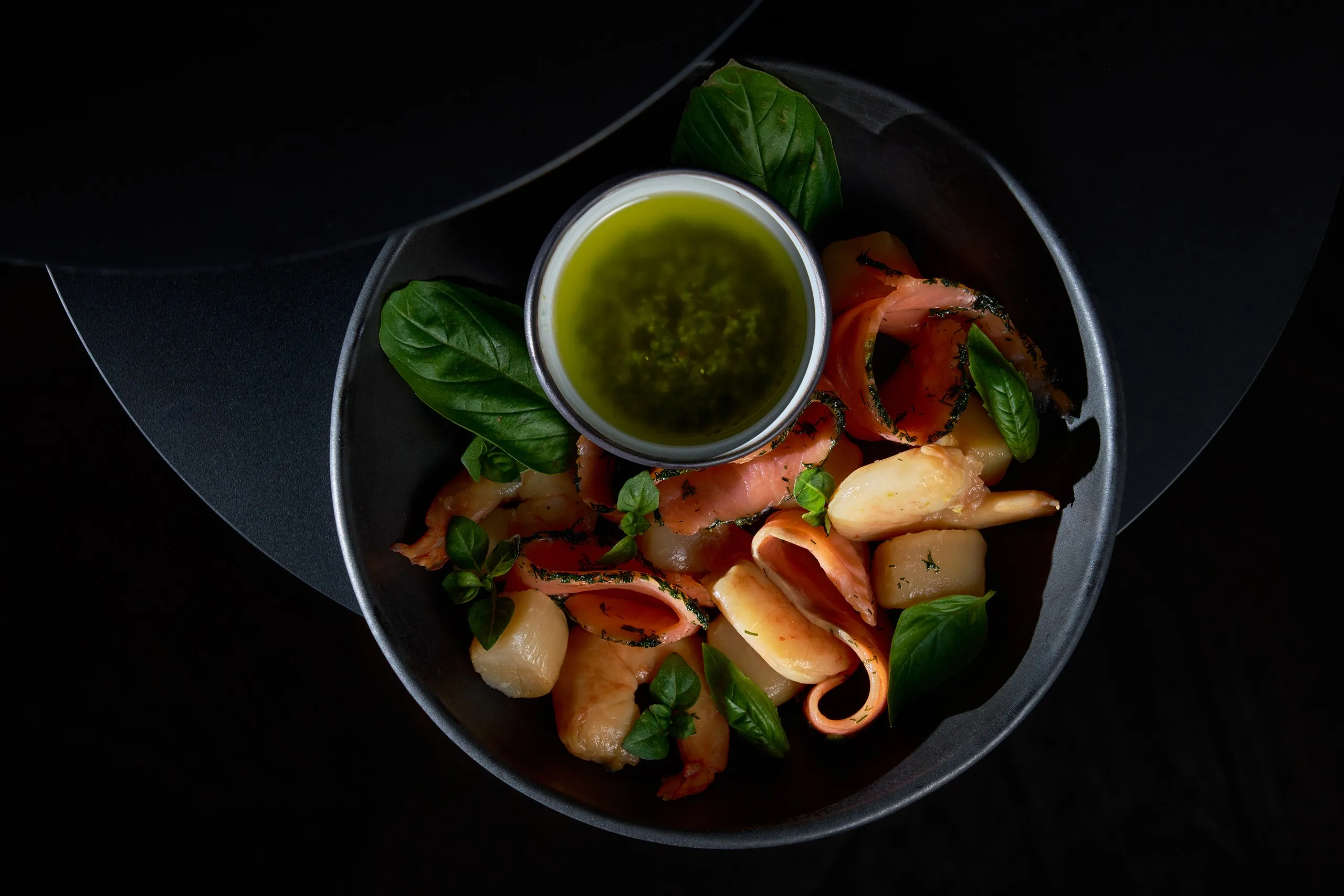 THREE TYPES OF SEAFOOD